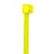 Panduit Cable Tie, 7-1/2 in L, 1.88 in Max Bundle Dia., Yellow, Nylon 6/6, 50 lb Strength, 100 PK PLT2S-C54 - alternate 1